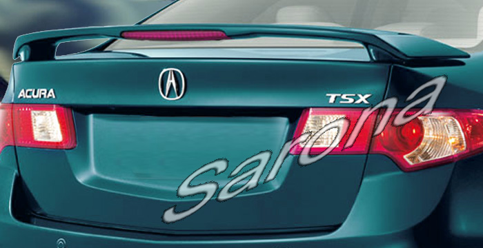 Custom Acura TSX Trunk Wing  Sedan (2009 - 2014) - $189.00 (Manufacturer Sarona, Part #AC-048-TW)